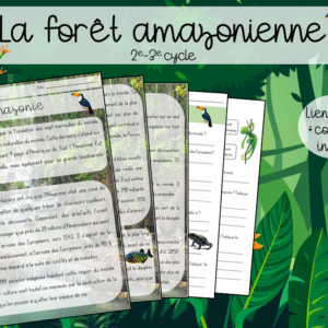 L'Amazonie - compréhension lecture