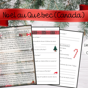 Noël au Canada - Compréhension de lecture