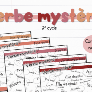 Le verbe mystère - 2e cycle