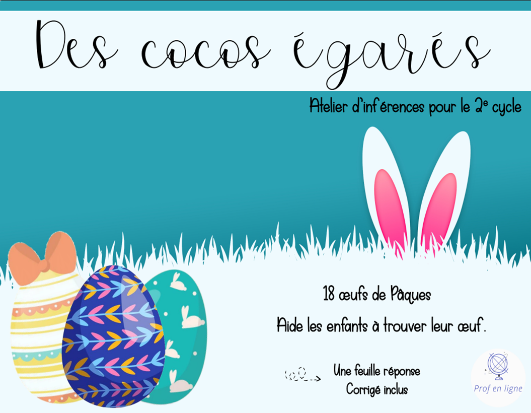 Inférences de Pâques - Atelier