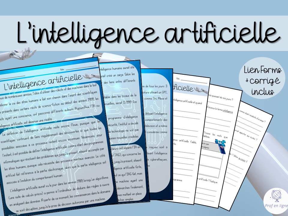 Intelligence artificielle - compréhension lecture