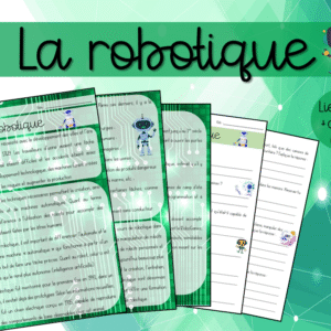 La robotique - compréhension de lecture