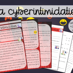 La cyberintimidation - compréhension lecture