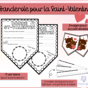 Saint-Valentin (banderole décorative)