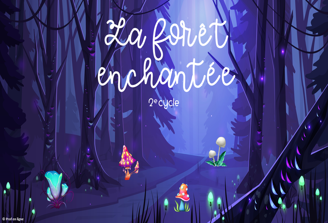 La forêt enchantée - activité interactive