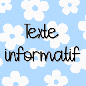 Texte informatif