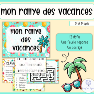 Rallye des vacances d’été