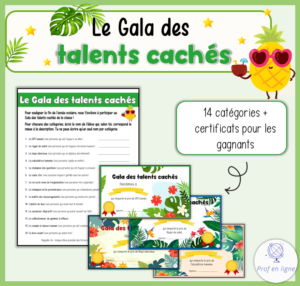 Le Gala des talents cachés - fin d'année